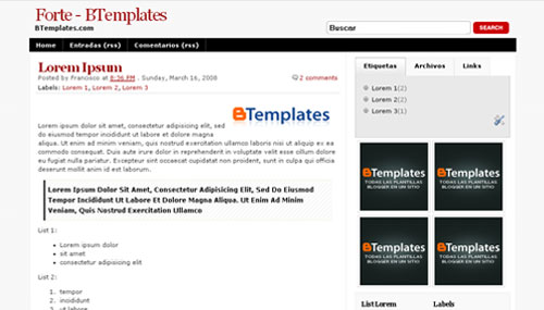 best blogging templates