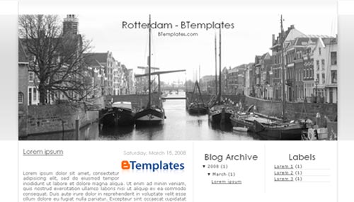 blogger website template