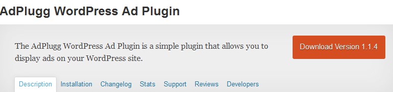 wp simple ad plugin