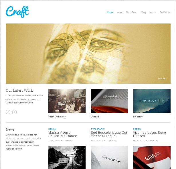 best blog theme for portfolio