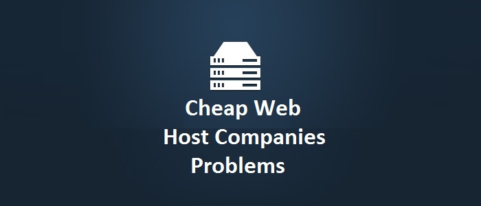 cheap hosting problems