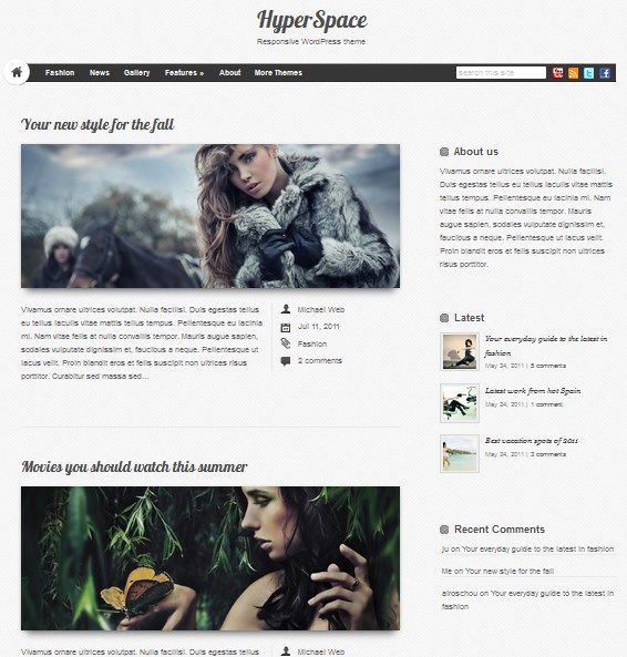 best free wp website theme