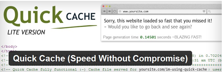 easy to use wp cache plugin 