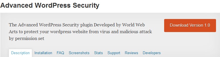 famous security plugin for wordpress