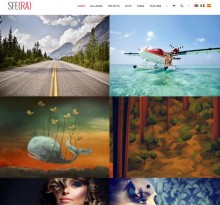 photo blogging wp theme