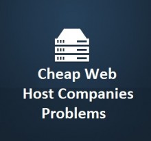 cheap hosting problems